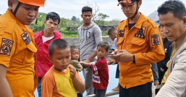 BPBD Makassar Evakuasi Balita Hilang di Kecamatan Mariso