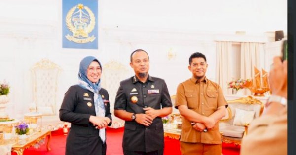 Wakil Ketua DPRD Gowa Dampingi Bupati Temui Gubernur Sulsel, Bawa Undangan Kegiatan BM dan Bahas Pembangun Infrastruktur