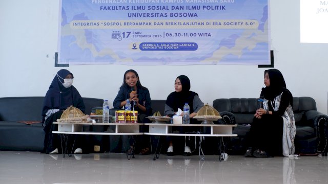 Gelaran PPKMB Fisip Unibos 2025. (Foto: ist)