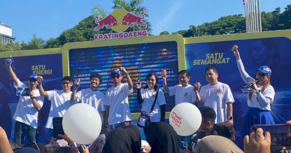 Euforia Generasi Muda Warnai Peluncuran Kampanye Kratingdaeng di Makassar