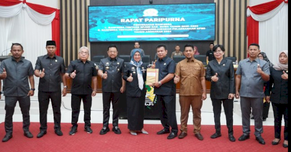 DPRD Gowa Terima Ranperda Pertanggungjawaban APBD 2024 dan RPJMD 2025–2029