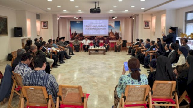 Menag Nasaruddin bertemu para Imam dan Biarawati Vatikan,Italia ||doc_kemenag