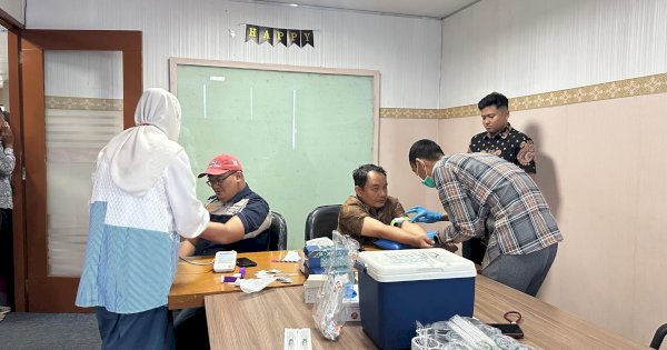 Karyawan Sehat, Produktivitas Meningkat: BNS Gelar Program Injeksi Vitamin Batch 1