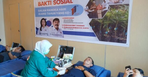 Perindo Sulsel Rayakan HUT ke-11 dengan Aksi Sosial