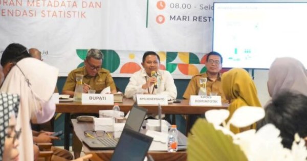 Bupati Jeneponto Buka Pembinaan Statistik Sektoral: Wujudkan Data Berkualitas