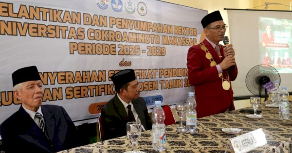 Lukman Daris Dilantik Jadi Rektor UCM, Deng Ical: Tetap Istiqamah