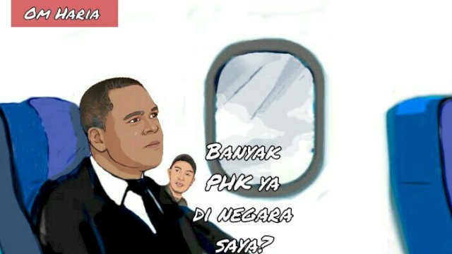 Karikatur pelatih Timnas Indonesia Patrick Kluivert (Dodi/harian.news) 