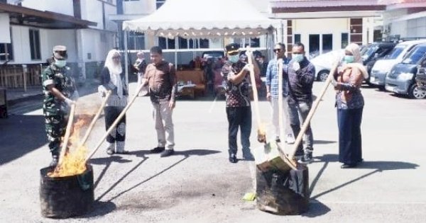 Kejari Sinjai Musnahkan BB Tanpa Libatkan Media, Ada Apa?