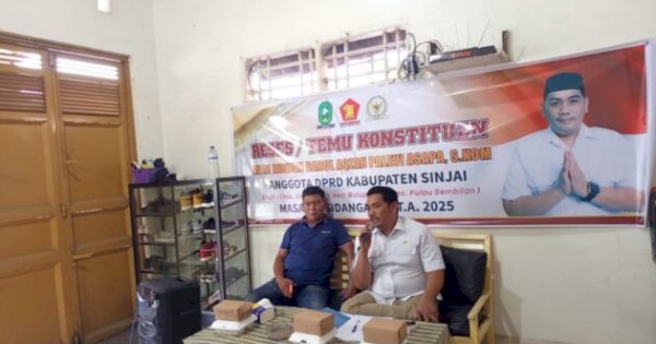 Andi Ridwan Pahlevi Asapa Tampung Aspirasi Warga Bongki