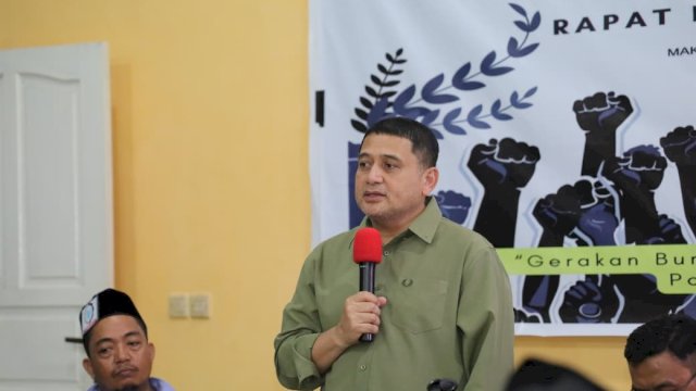 Munafri Dorong Sinergi Tripartit, Pastikan Perlindungan dan Jaminan Hari Tua Pekerja