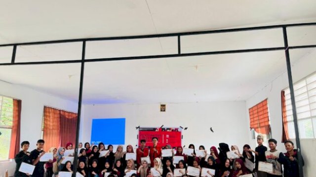 Peserta pelatihan desain GRAFIS, HIPMA Gowa koordinatorat Bungaya ||doc_hipmagowa