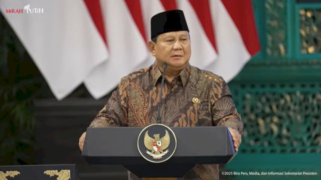 Presiden RI, Prabowo Subianto. Ist