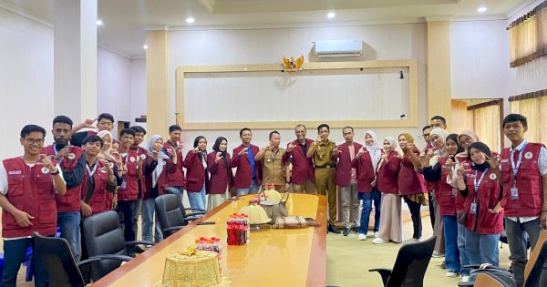 Wakil Bupati Pangkep Sambut Mahasiswa UCM yang KKN di Bulu Cindea