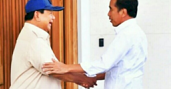 Prabowo Bertemu 4 Mata dengan Jokowi di Kertanegara
