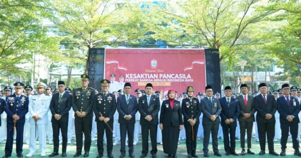 Kepala Bapenda Makassar Hadiri Upacara Peringatan Hari Kesaktian Pancasila