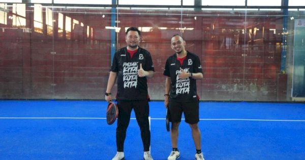 Bapenda Makassar Juara 3 pada Turnamen Wali Kota Padel Cup 2025