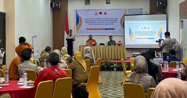 BPBD Makassar Susun Rencana Kontingensi Hadapi Gelombang Ekstrem dan Banjir Rob