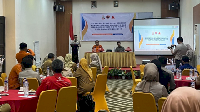 BPBD Makassar Susun Rencana Kontingensi Hadapi Gelombang Ekstrem dan Banjir Rob