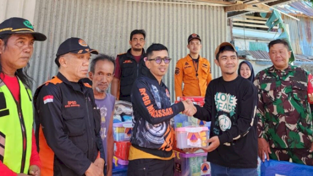BPBD Makassar Salurkan Bantuan Darurat untuk Korban Kebakaran di Tamalate