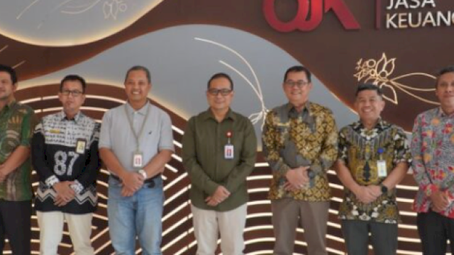 OJK Sulselbar Terima Kunjungan Kepala DJP Sulselbartra, Perkuat Sinergi Ekonomi