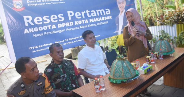 Reses Andi Odhika di Tamalanrea dan Berua, Warga Keluhkan Infrastruktur dan Sampah