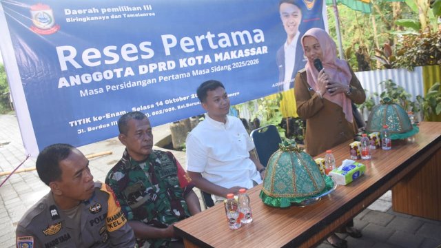 Reses Andi Odhika di Tamalanrea dan Berua. (Foto: Humas DPRD Makassar)