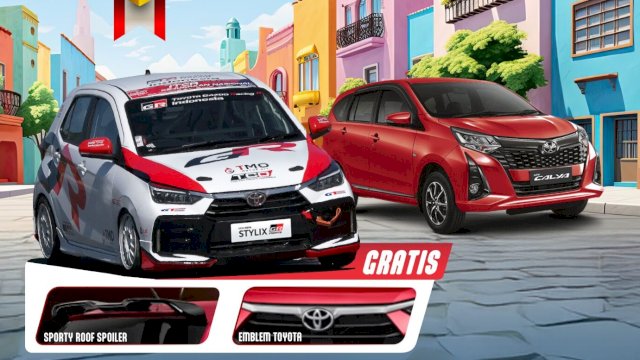 Toyota Agya dan Calya. (Foto: ist)