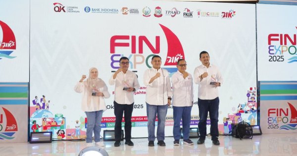 OJK Sulselbar Dorong Literasi Keuangan di FinEXPO 2025, Waspada Pinjol Ilegal