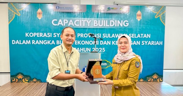 Bank Indonesia Dorong Penguatan Koperasi Syariah Lewat Capacity Building di Sulsel
