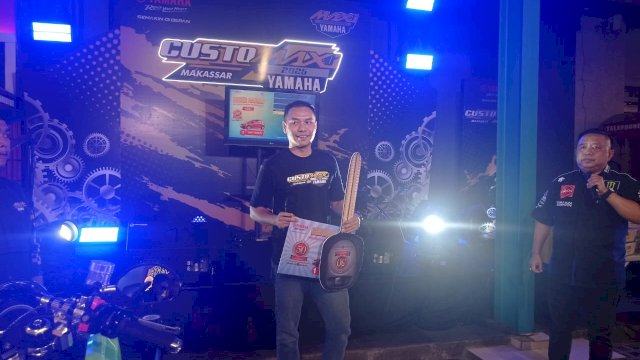 Pemenang undian Geber Hadiah dari Yamaha. (Foto: SJAM)
