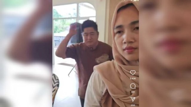 Viral: Guru SD di Wonosobo Kepergok Selingkuh, Istri Sah Melabrak di Kafe ||tangkaplayar Instagram 