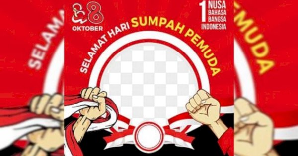 97 Tahun Sumpah Pemuda, Yuk Generasi Muda Mari Bersatu Melalui Twibbon