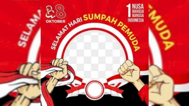 Rayakan Sumpah Pemuda ke-97 dengan Twibbon! ||pngtree.com@pinterest