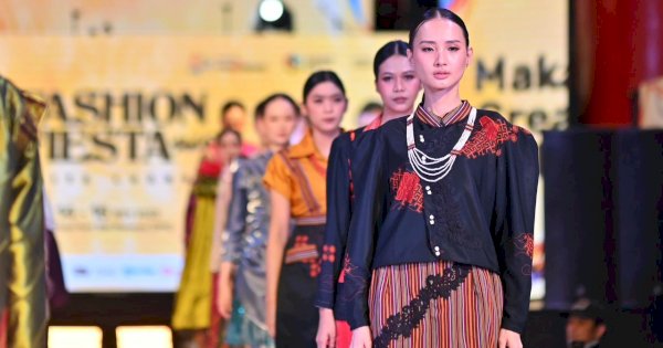 Fashion Fiesta Vol. 6 Resmi Dibuka Dispar Makassar, Desainer Lokal Unjuk Karya