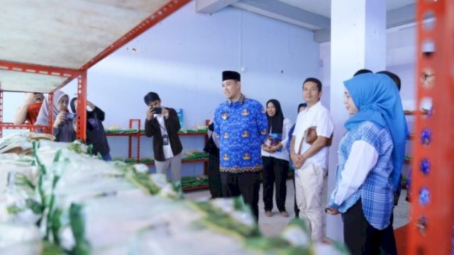 Peresmian Mini Distribution Centre (MDC) Hebat oleh Bupati Pangkep, Muhammad Yusran Lalogau, Rabu (17/9) ||handover 