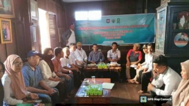 Kegiatan Pemerintahan Kecamatan Pulau Sembilan di Rumah Warga || irman@harian.news 