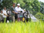 Mentan Banggakan Generasi Combine Harvester Terbaru di Serpong