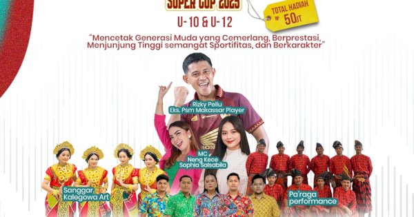 Dispora Makassar dan KORMI Kolaborasi Gelar Kejuaraan SSB Makassar Super Cup 2025