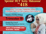 RSUD Makassar Gelar Operasi Katarak Hingga Pemeriksaan Kesehatan Gratis di HUT 418