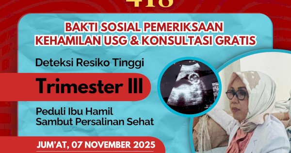 RSUD Makassar Gelar Operasi Katarak Hingga Pemeriksaan Kesehatan Gratis di HUT 418