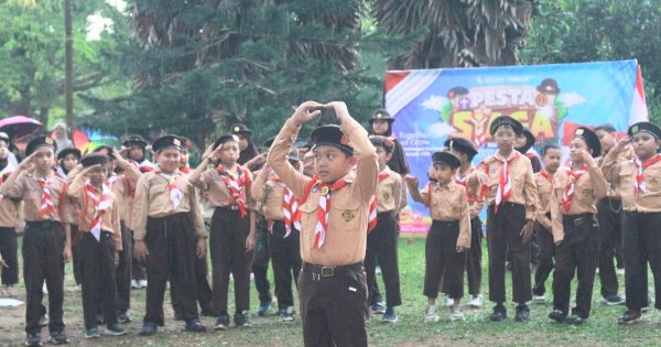 Bangun Karakter Pemimpin Cilik, SDIT Ar-Rahmah Gelar Pesta Siaga 2025