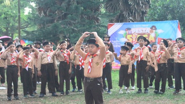 Bangun Karakter Pemimpin Cilik, SDIT Ar-Rahmah Gelar Pesta Siaga 2025