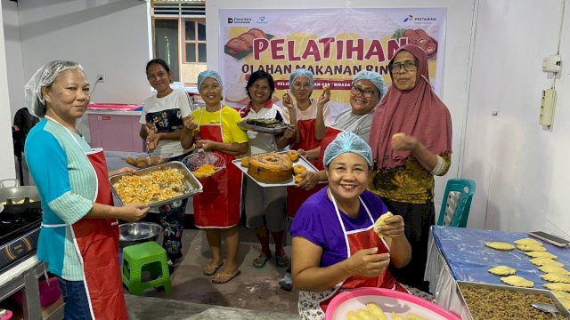 Pertamina Patra Niaga Regional Sulawesi melalui CSR Integrated Terminal (IT) Bitung terus menunjukkan komitmennya dalam mendukung kemandirian ekonomi masyarakat.