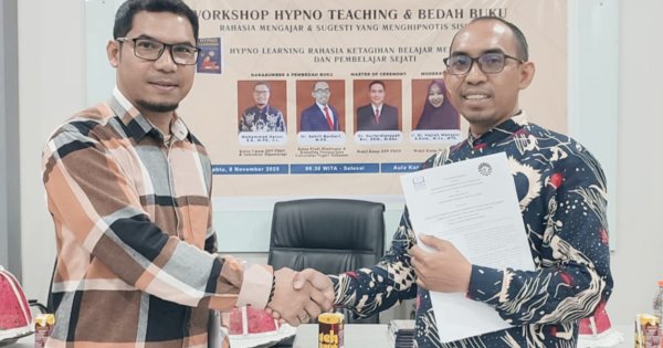 Ketua Umum FDSN Bedah Buku Hypno Learning di PPs UNM, Sekaligus Teken MoU Pendidikan dan Publikasi