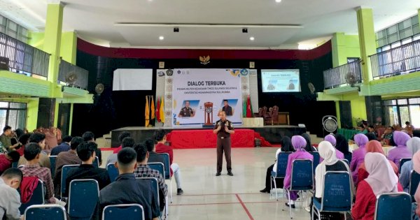 Aspidmil Kejati Sulsel Edukasi Mahasiswa Soal Hukum Militer dan Keadilan Koneksitas