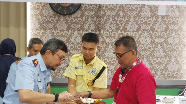 BBKK Makassar Gelar Donor Darah Peringati Hari Kesehatan Nasional ke-61