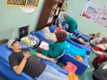 Bunda Pustaka SD Negeri Borong dan PMI Makassar Gelar Donor Darah