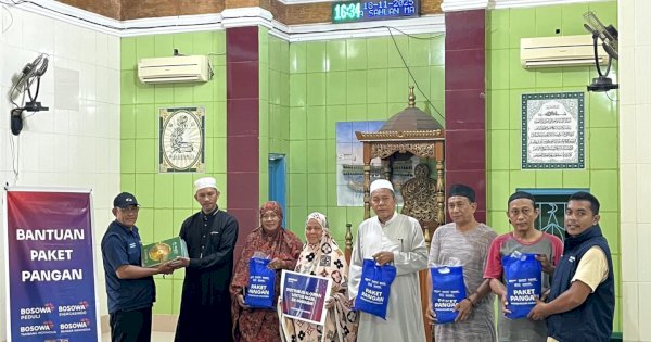 Lanjutkan Program Keberlanjutan, Bosowa Peduli Salurkan Paket Pangan di Kecamatan Tallo