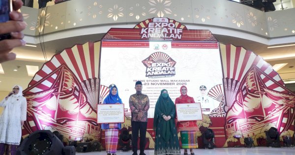 Hadiri Expo Kreatif di TSM, Ketua Dekranasda Dukung Pengembangan Produk Andalan UMKM