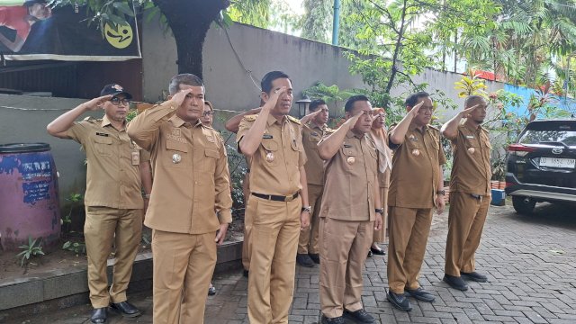 Kecamatan Mamajang Gelar Apel Pagi Rutin, Tekankan Disiplin dan Integritas ASN